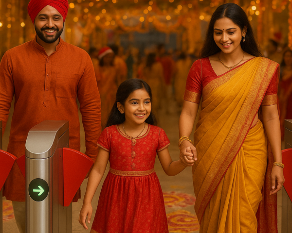 Flap Barriers as the Silent Managers of Smooth Festive Entries