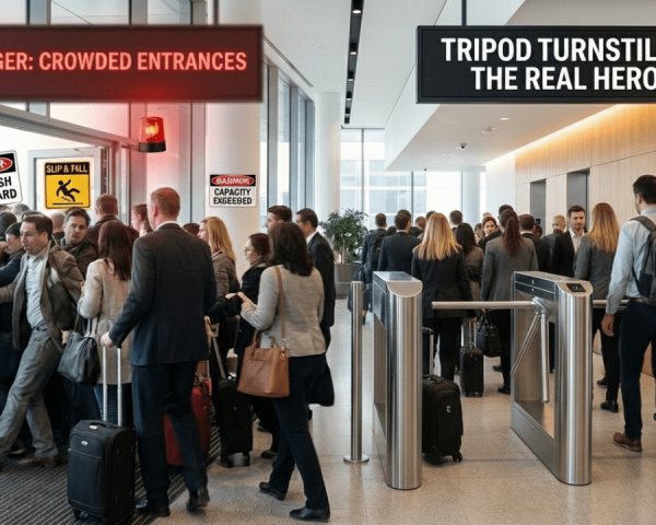 Crowded Entrances Slowing You Down? Tripod Turnstiles Could Be the Real Hero
