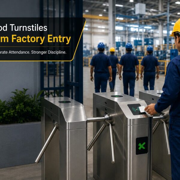 A Factory Improved Workforce Discipline and Entry Control After Installing Tripod Turnstiles at Entry Points