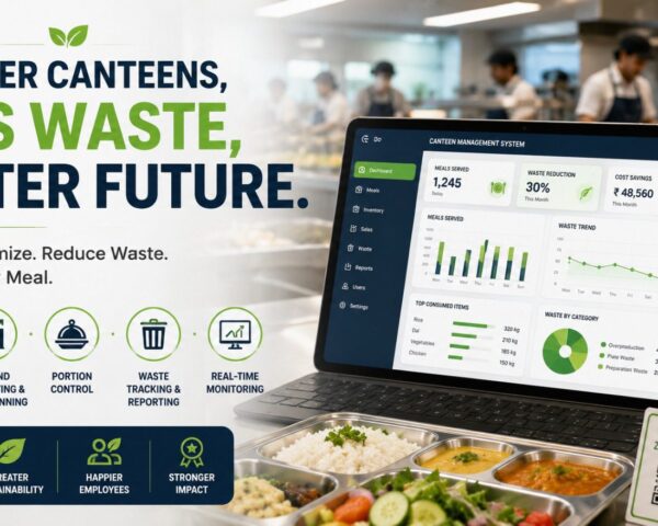 A Large Workforce Facility Cut Daily Food Wastage by 30 Percent After Digitising Its Canteen Operations