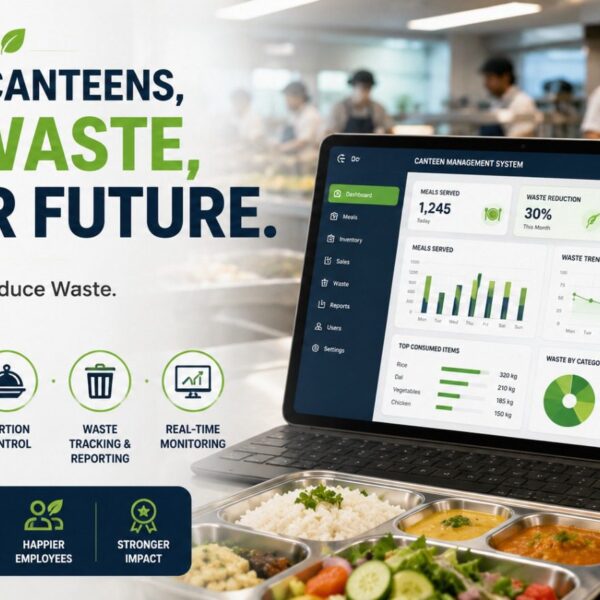 A Large Workforce Facility Cut Daily Food Wastage by 30 Percent After Digitising Its Canteen Operations