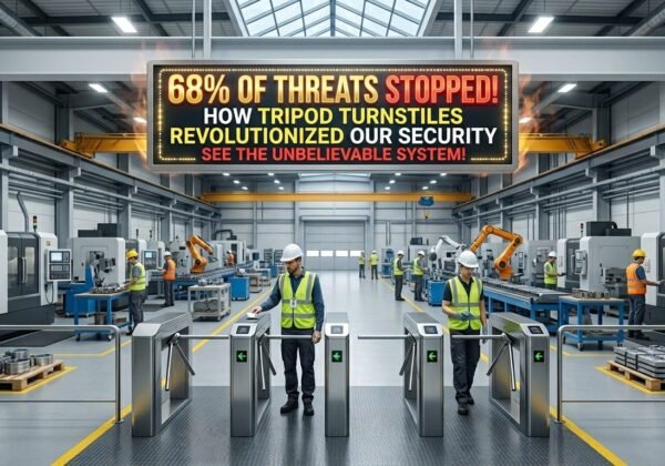A Manufacturing Plant Reduced Unauthorized Employee Entry by 68 Percent After Installing Tripod Turnstiles