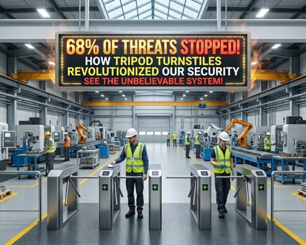 A Manufacturing Plant Reduced Unauthorized Employee Entry by 68 Percent After Installing Tripod Turnstiles